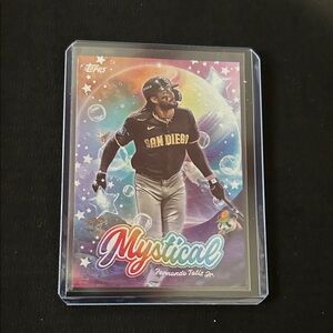 Topps Mystical Fernando Tatis Jr. Card - Purple, Blue, Pink